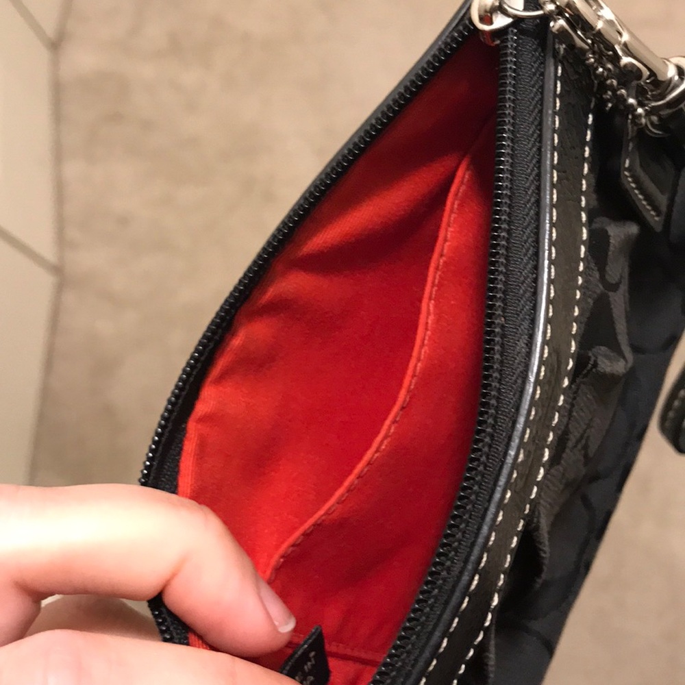 Coach black wristlet - Picture 4 of 5